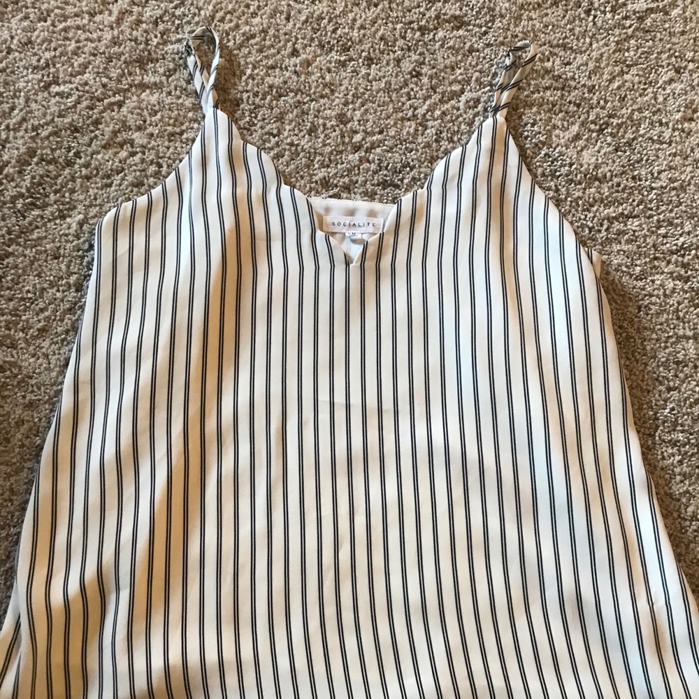 Cute silky tank